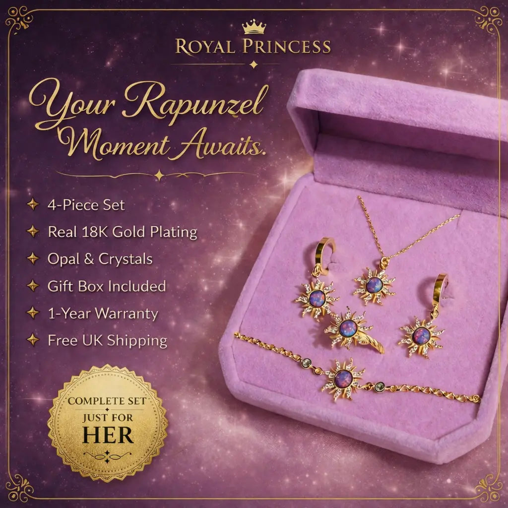 Rapunzel Sun Jewellery Set | 5 - Piece Collection