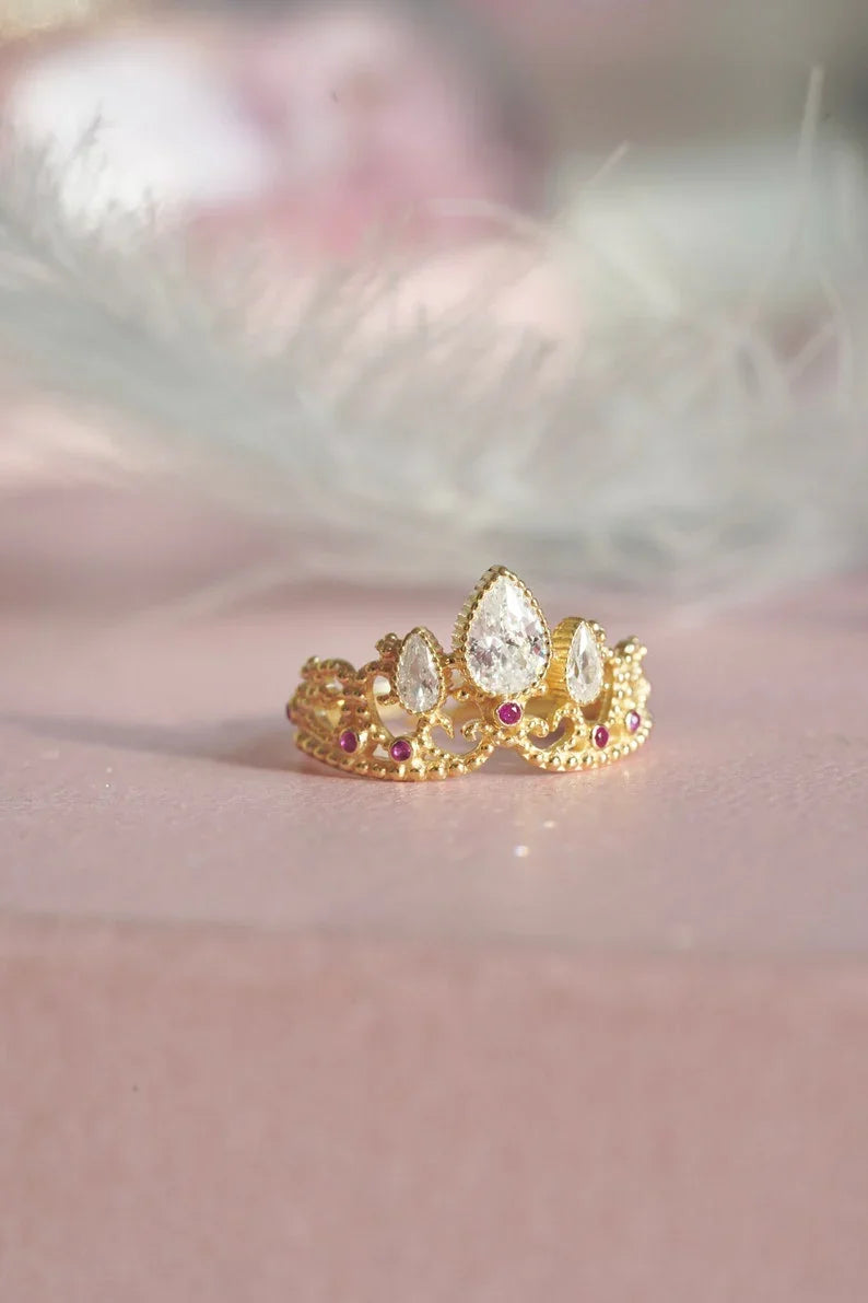 Princess Jewellery Set - Necklace and Ring