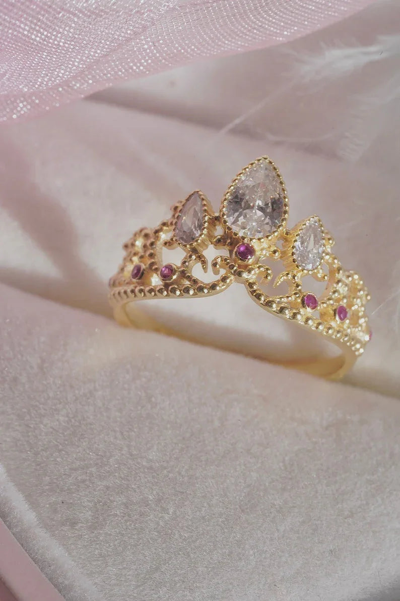 Princess Jewellery Set - Necklace and Ring