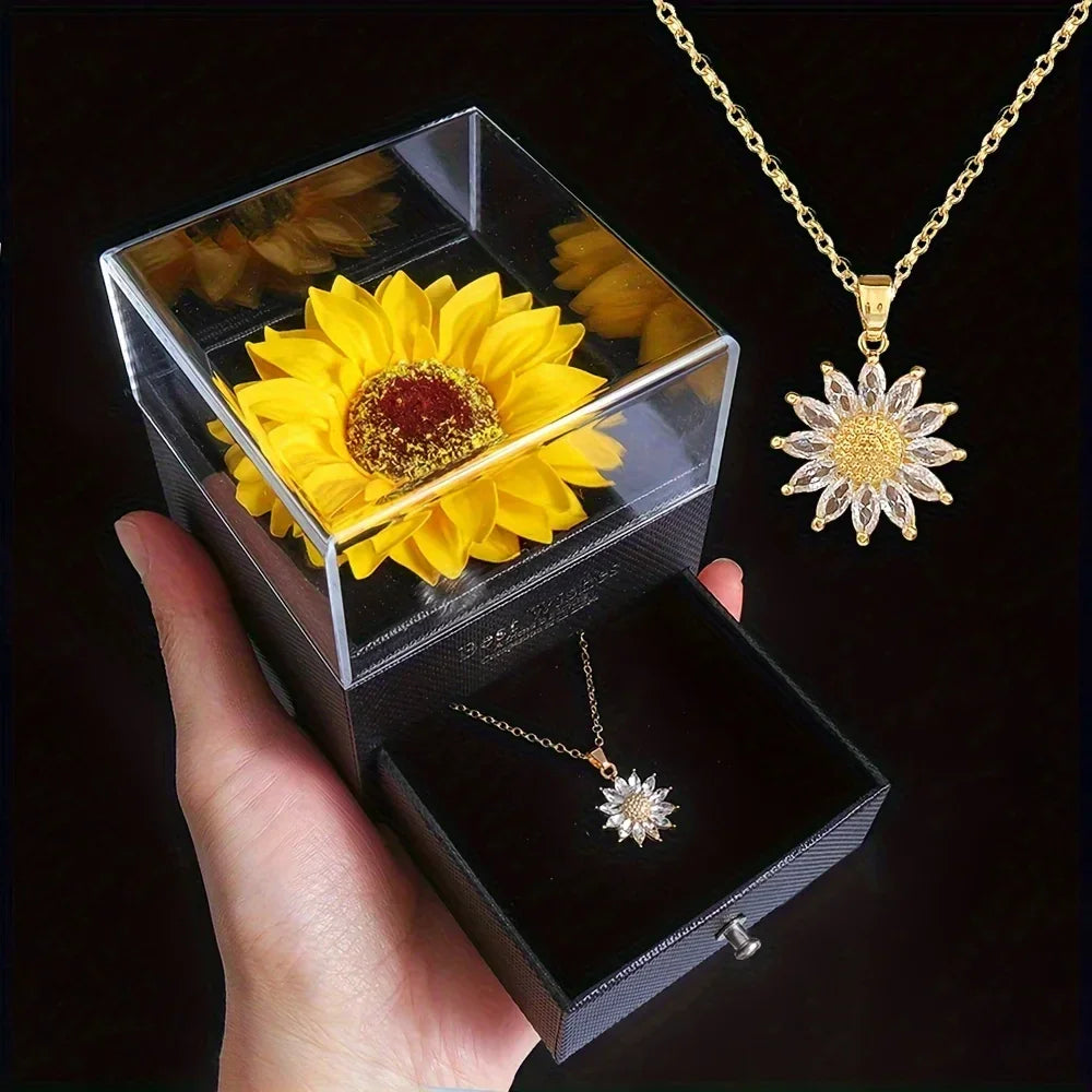 Sunflower Forever Necklace
