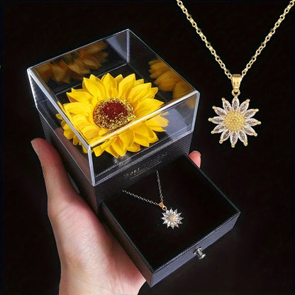 Sunflower Forever Necklace