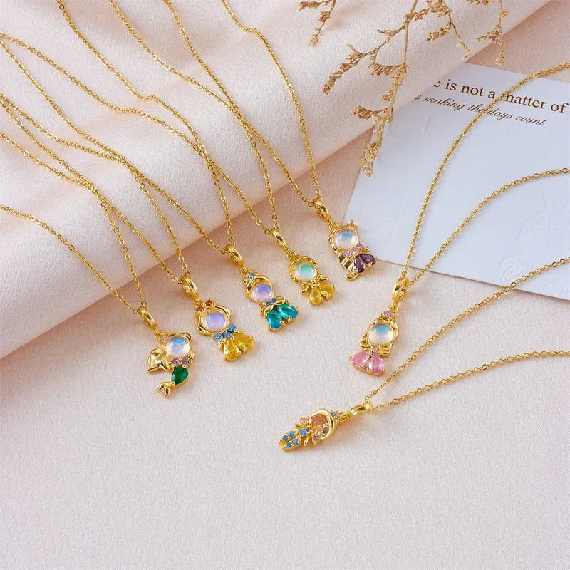 Princess Motif Necklace