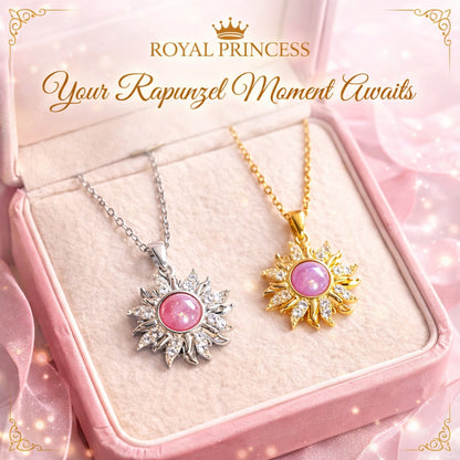 Rotating Rapunzel Sun Necklace