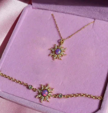 Rapunzel Sun Jewellery Set | 5 - Piece Collection