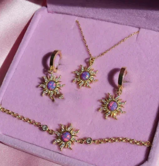 Rapunzel Sun Jewellery Set | 5 - Piece Collection