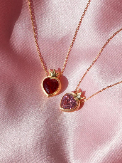 Heart Necklace - 18K Gold Plated