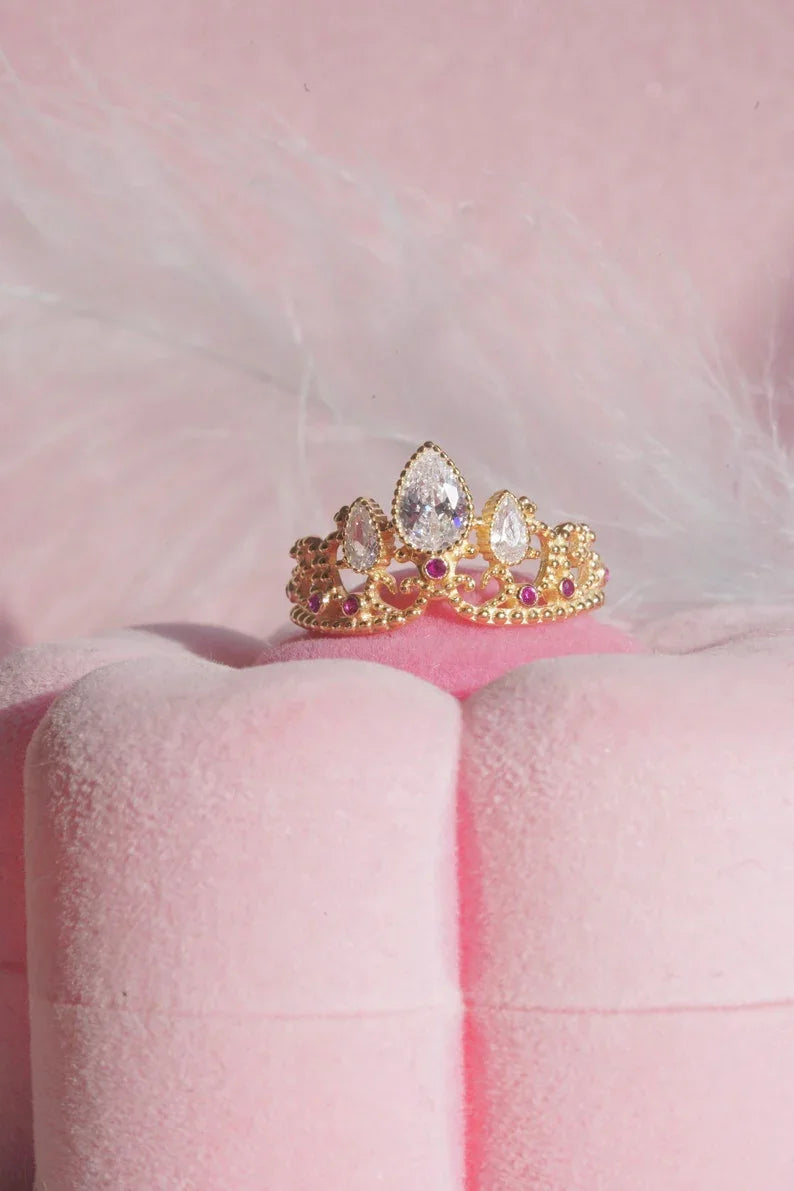 Princess Jewellery Set - Necklace and Ring