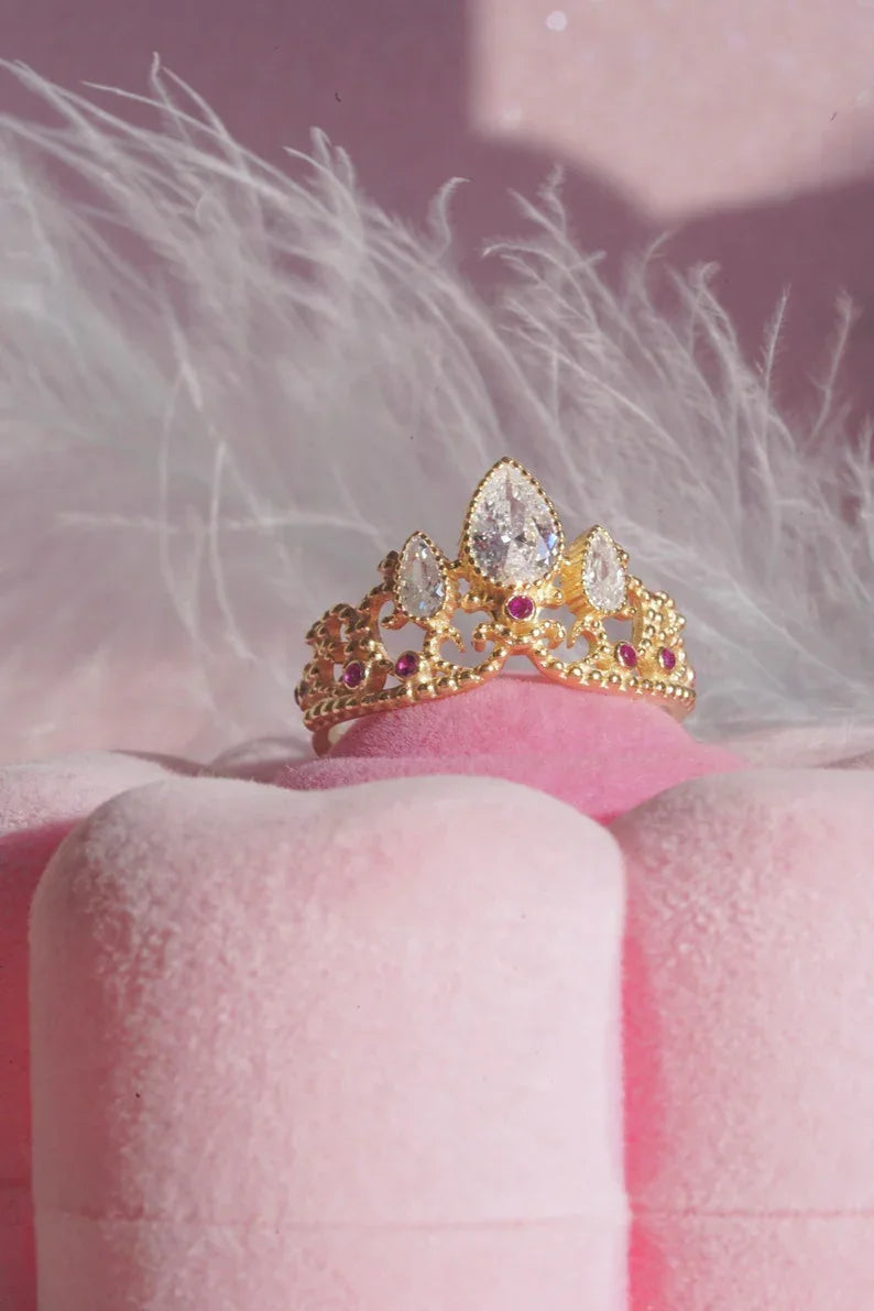 Princess Jewellery Set - Necklace and Ring